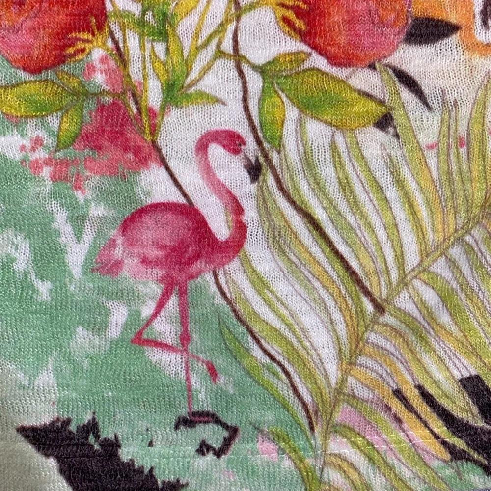 Atelier 5‎ by Gozde Yilmaz Tunic Size XL Art to Wear Lagenlook Colorful Jungle